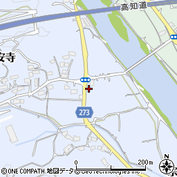 高知県高知市宗安寺878周辺の地図
