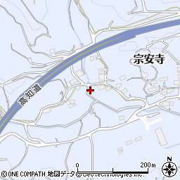 高知県高知市宗安寺731周辺の地図