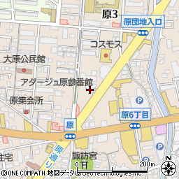 福岡銀行原支店 ＡＴＭ周辺の地図