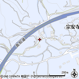 高知県高知市宗安寺720-3周辺の地図