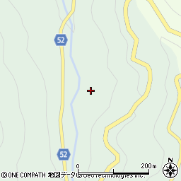 愛媛県喜多郡内子町本川3857-1周辺の地図