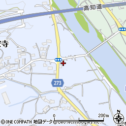 高知県高知市宗安寺876周辺の地図