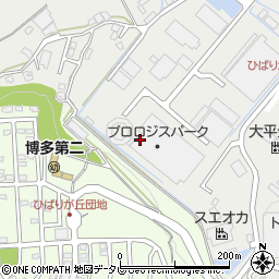 西鉄運輸株式会社　福岡物流センター周辺の地図