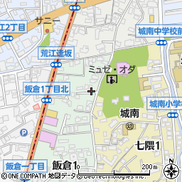 福岡県福岡市城南区飯倉1丁目1周辺の地図