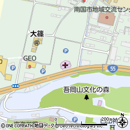 セントラルディーボ南国店周辺の地図