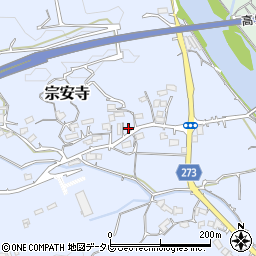 高知県高知市宗安寺786周辺の地図