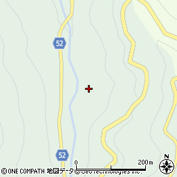 愛媛県喜多郡内子町本川152周辺の地図