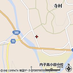 ＪＡえひめ中央小田周辺の地図