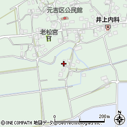 福岡県飯塚市筑穂元吉101周辺の地図