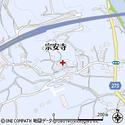 高知県高知市宗安寺805周辺の地図