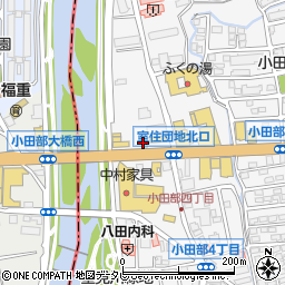 大砲ラーメン福岡小田部店周辺の地図