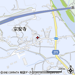 高知県高知市宗安寺794周辺の地図