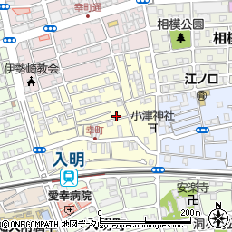 高知県高知市幸町周辺の地図
