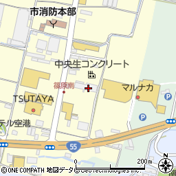 高知県南国市篠原114周辺の地図