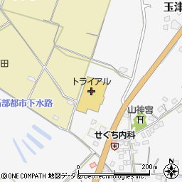 スーパーセンタートライアル玉津店周辺の地図
