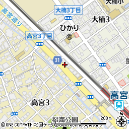 松山堂　高宮店周辺の地図