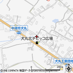 大分県中津市犬丸693周辺の地図