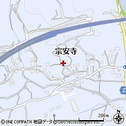 高知県高知市宗安寺808周辺の地図