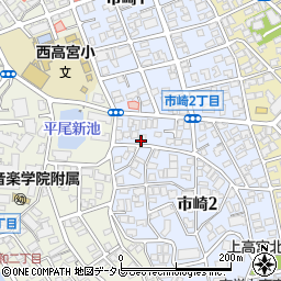 日本舞踊稽古処　櫻柳壽麗周辺の地図