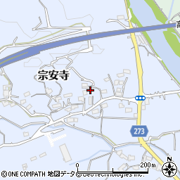 高知県高知市宗安寺799周辺の地図