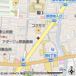 福岡会館周辺の地図
