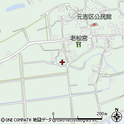 福岡県飯塚市筑穂元吉332周辺の地図