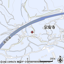 高知県高知市宗安寺733周辺の地図