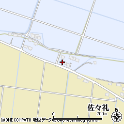 大分県宇佐市岩保新田261周辺の地図