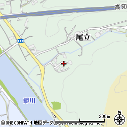 高知県高知市尾立391-6周辺の地図