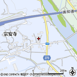 高知県高知市宗安寺857周辺の地図