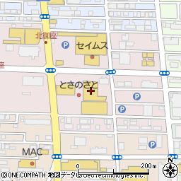 バンクリーニング　サニーマート御座店周辺の地図