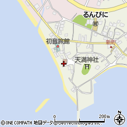 新町公民館周辺の地図