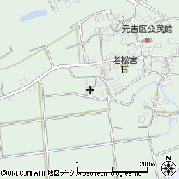 福岡県飯塚市筑穂元吉326周辺の地図