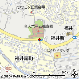 福寿園前周辺の地図