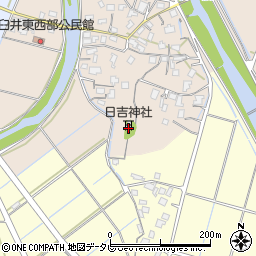 福岡県嘉麻市下臼井561周辺の地図