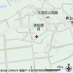 福岡県飯塚市筑穂元吉335周辺の地図