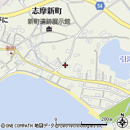 福岡県糸島市志摩新町26周辺の地図