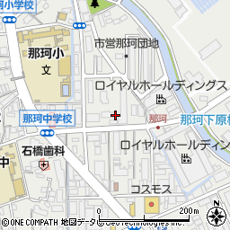 福岡県福岡市博多区那珂周辺の地図