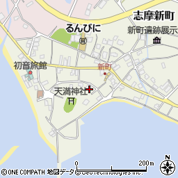 福岡県糸島市志摩新町507周辺の地図
