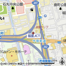 ＳＨＩＤＡＸ　福岡福重クラブ周辺の地図