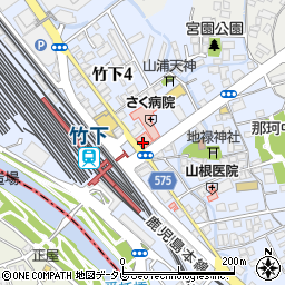 西日本シティ銀行竹下駅前さく病院 ＡＴＭ周辺の地図