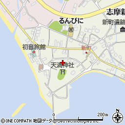 福岡県糸島市志摩新町522周辺の地図