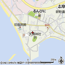 福岡県糸島市志摩新町526周辺の地図