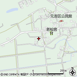 福岡県飯塚市筑穂元吉328周辺の地図