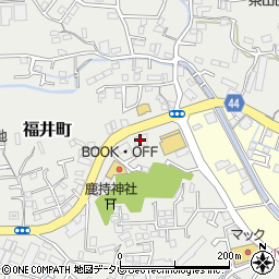 四国銀行福井支店周辺の地図