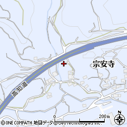 高知県高知市宗安寺739周辺の地図