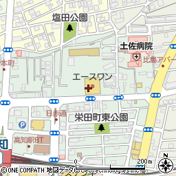 高知銀行エースワン新本町店 ＡＴＭ周辺の地図