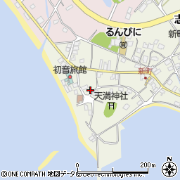 福岡県糸島市志摩新町530周辺の地図