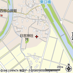 福岡県嘉麻市下臼井523周辺の地図