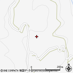 愛媛県大洲市豊茂117周辺の地図